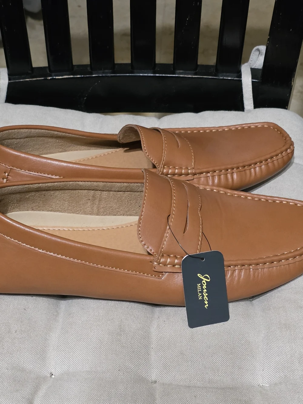 jousen Milan cognac leather